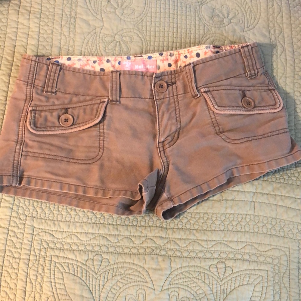 Hollister- Brown Shorts